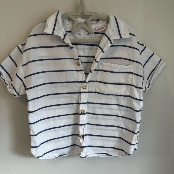 Zara boys button up size 2-3T - Picture 2 of 3